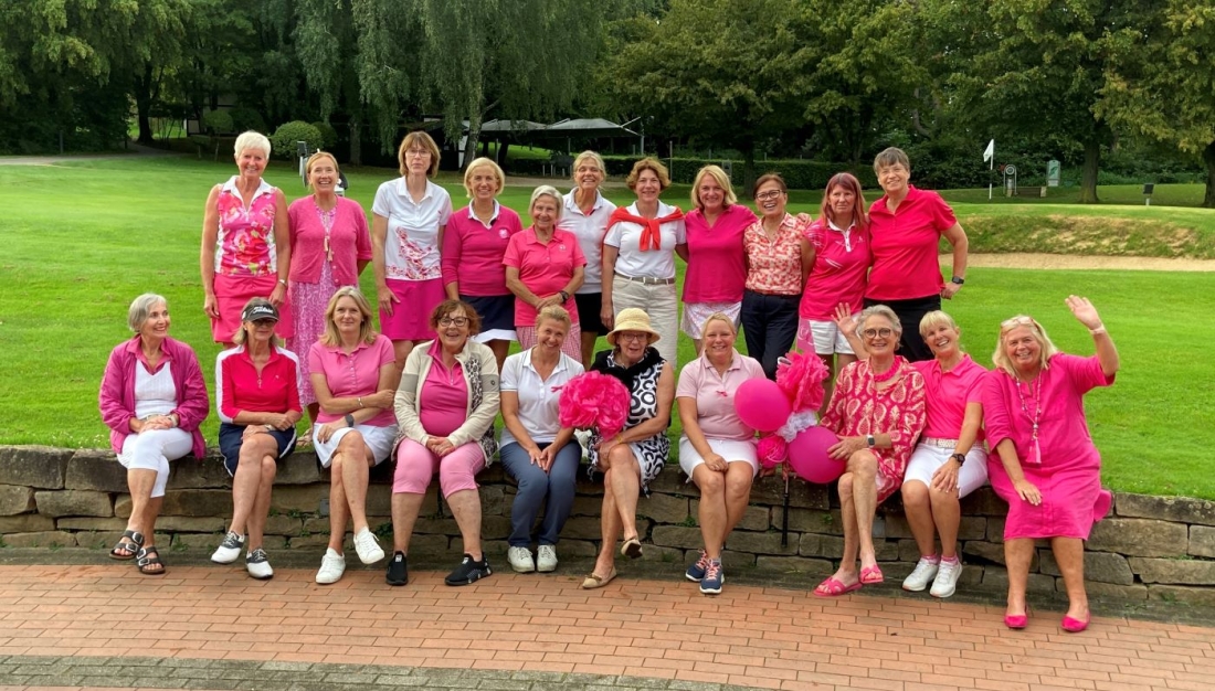 Charity-Golf zugunsten von Pink Ribbon Deutschland am 24.8.2023