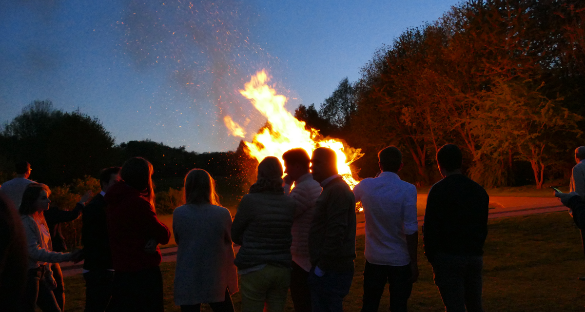 Osterfeuerturnier 2019 Feuer 02