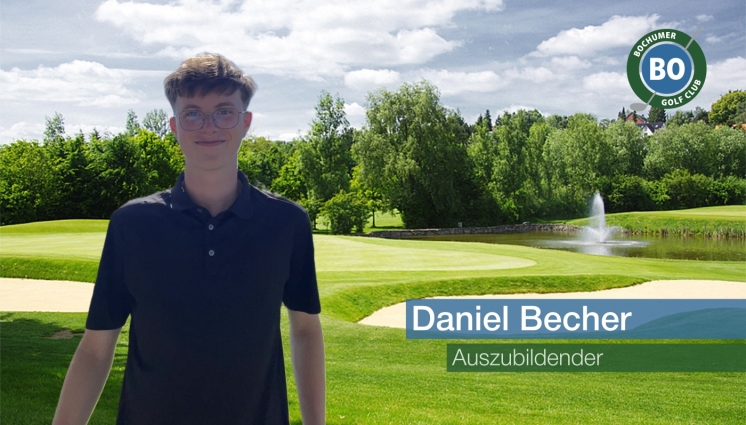Neuer Auszubildender im Bochumer Golfclub