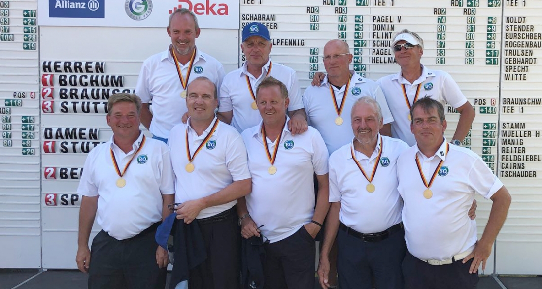 Herren AK 50 sind Deutsche Meister